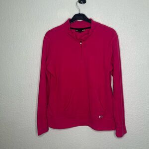 Woman’s Under Armour Pink Pullover Size Large